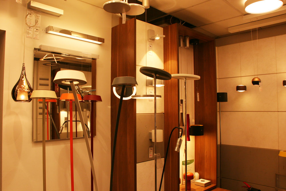 Lichteck Mannheim Leuchten Showroom